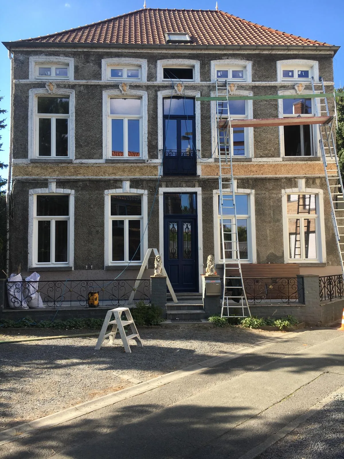 Renovatie klassieke woning in uitvoering