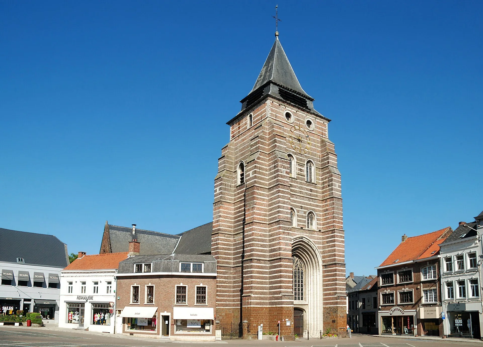 Waver - Belgique - Wavre - Église Saint-Jean-Baptiste