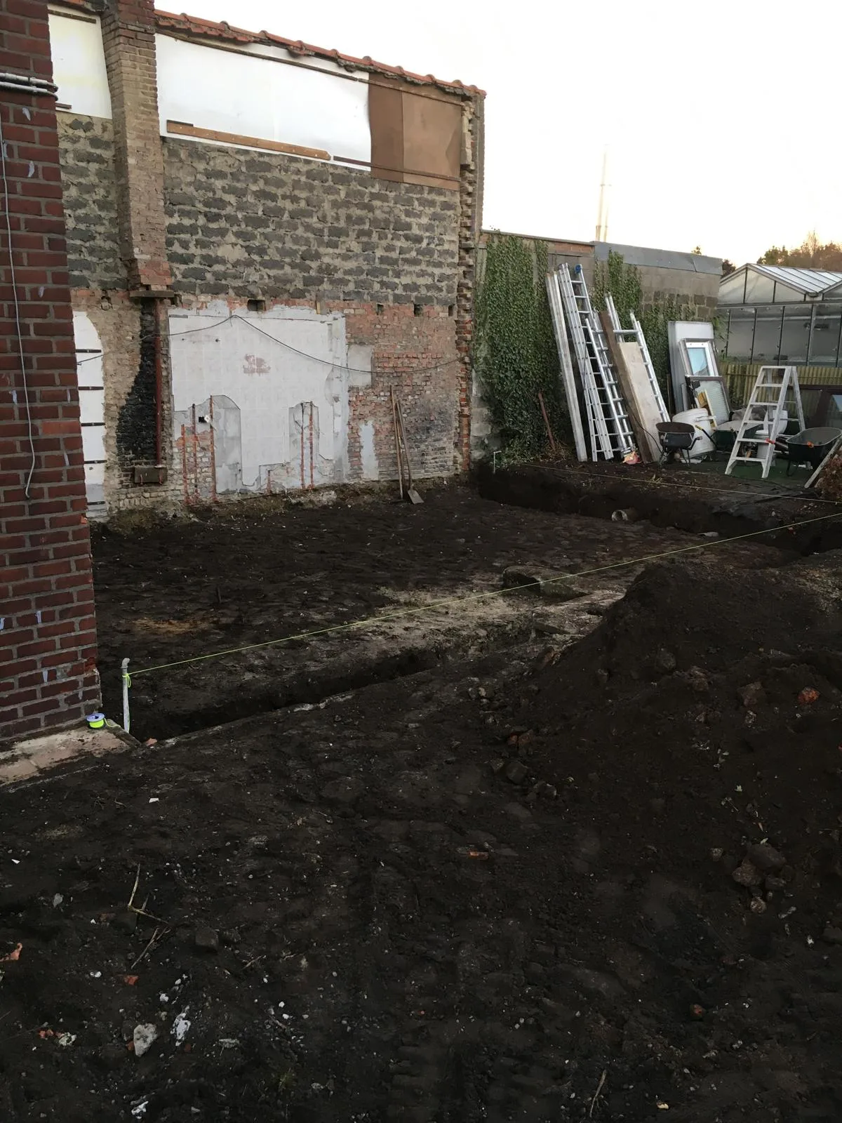 Sleutel op de deur woning